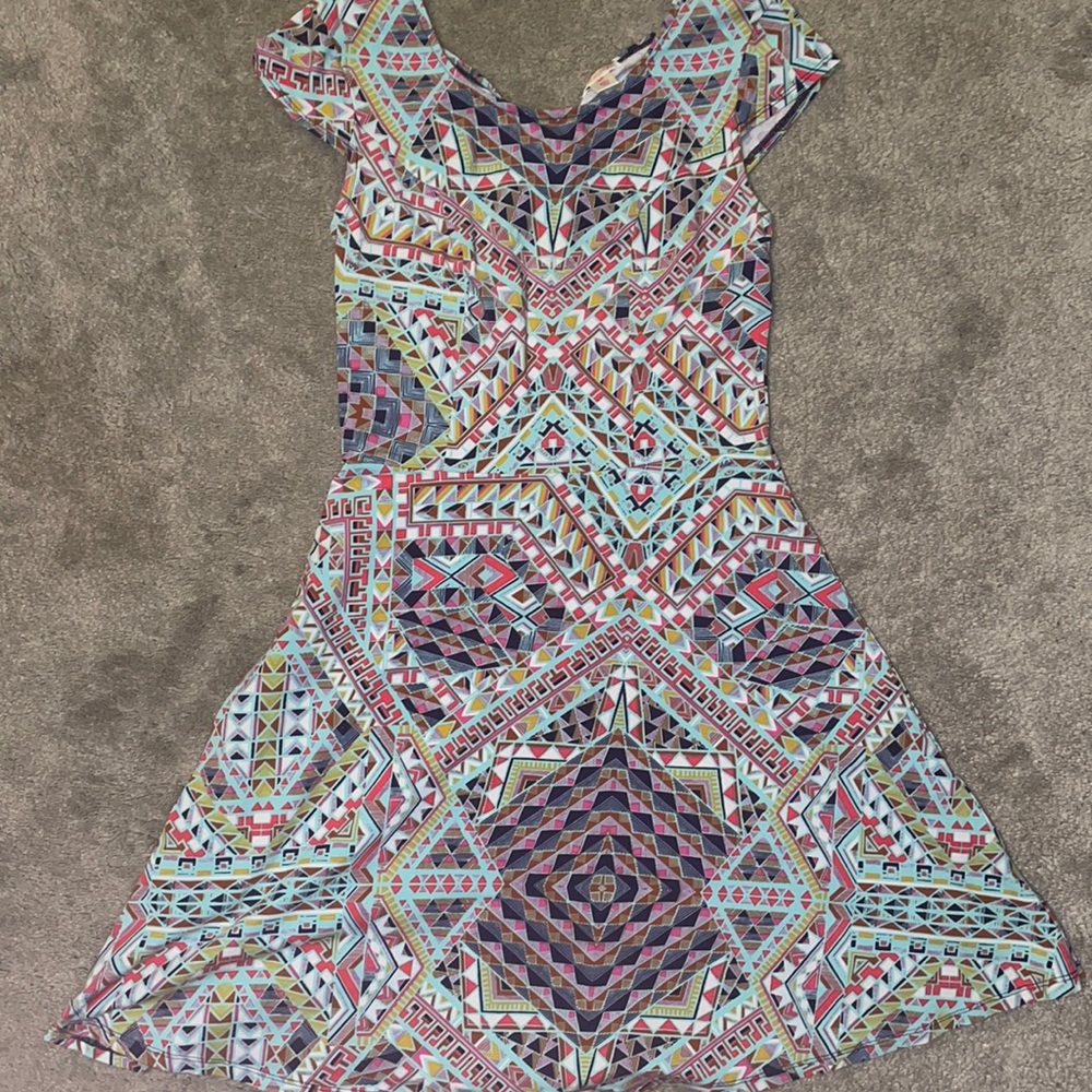 printed dress